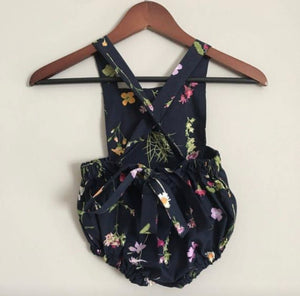 Handmade Floral Romper